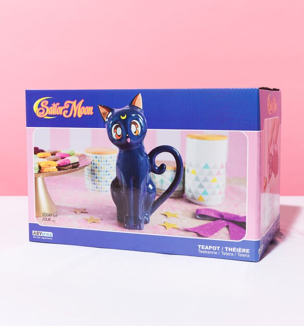 Sailor Moon Luna Shaped Teapot