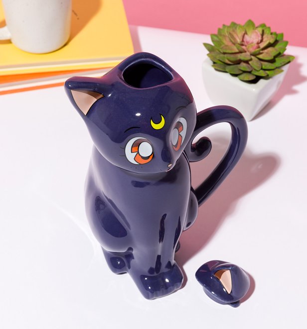 Sailor Moon Luna Shaped Teapot