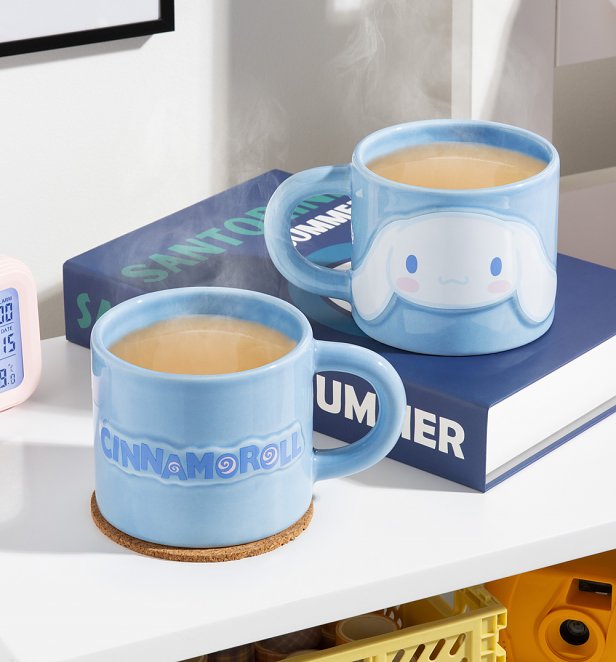 Sanrio Cinnamoroll Embossed Mug Sanrio Cinnamoroll Embossed Mug