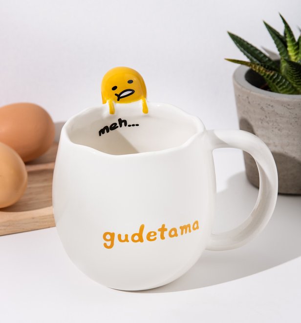 Sanrio Gudetama Shaped Mug
