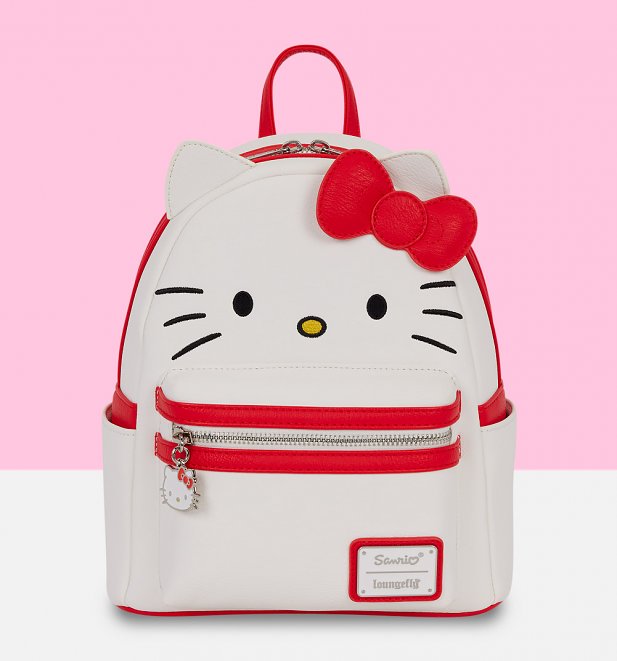 Loungefly Sanrio Hello Kitty Big Face Mini Backpack Loungefly Sanrio Hello Kitty Big Face Mini Backpack