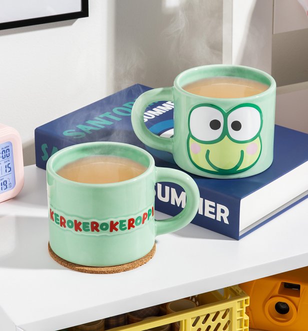 Sanrio Keroppi Embossed Mug Sanrio Keroppi Embossed Mug