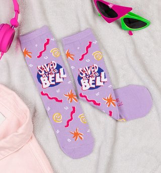 Official Saved By The Bell Socks