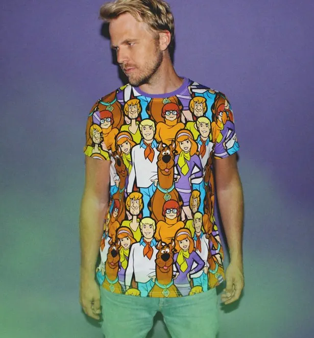 Scooby Doo All Over Print T-Shirt from Cakeworthy