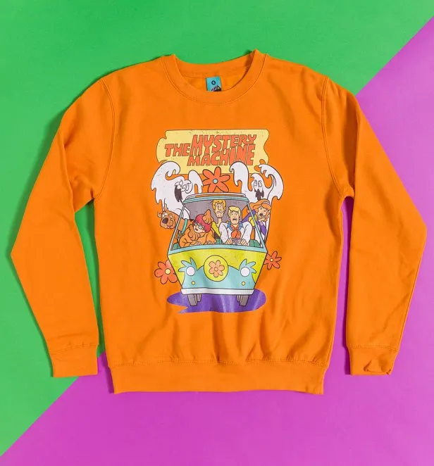Scooby-Doo Mystery Machine Orange Sweater
