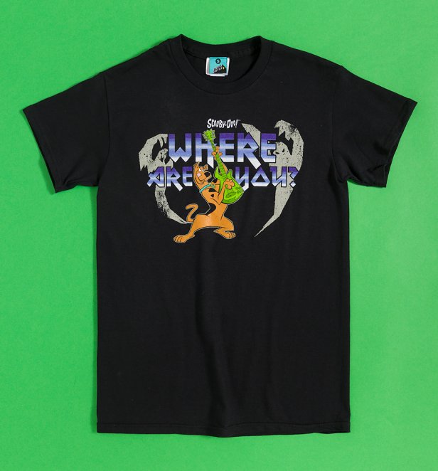 Scooby-Doo Rock Star Black T-Shirt Scooby-Doo Rock Star Black T-Shirt