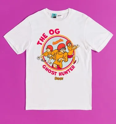 Scooby Doo Men's T-Shirt - Official Graphic Tee In Sport Grey