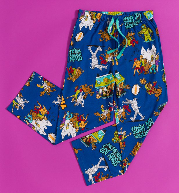 Scooby-Doo Where Are You Blue Lounge Pants Scooby-Doo Where Are You Blue Lounge Pants