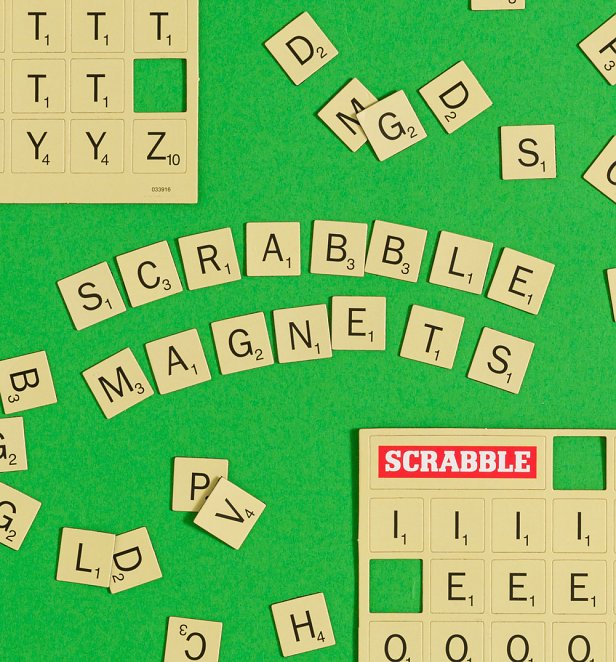 Scrabble Magnets Set