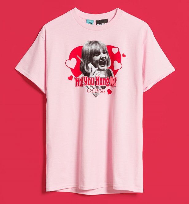 Scream You Hang Up! Light Pink T-Shirt