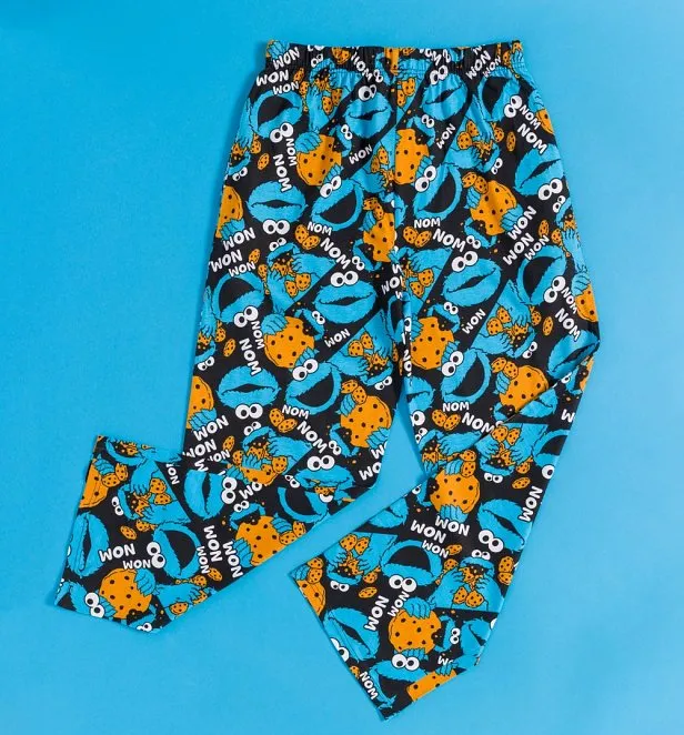 Sesame Street Cookie Monster All Over Print Lounge Pants