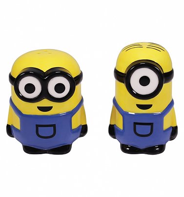 Set of 2 Minions Salt and Pepper Shakers Set of 2 Minions Salt and Pepper Shakers