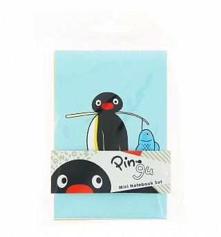Set of 3 Pingu Mini Notebooks Set of 3 Pingu Mini Notebooks