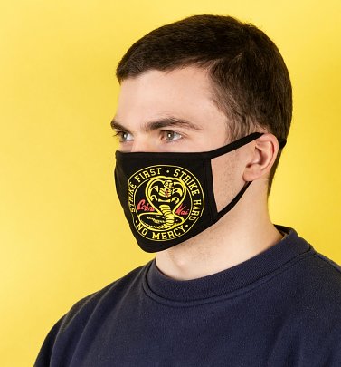 Set of Two Cobra Kai Logo Face Masks Set of Two Cobra Kai Logo Face Masks