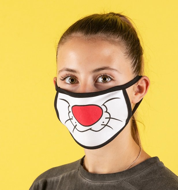 Set of Two Looney Tunes Sylvester Face Masks