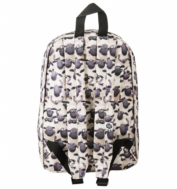 Shaun The Sheep All Over Print Flocked Backpack Shaun The Sheep All Over Print Flocked Backpack
