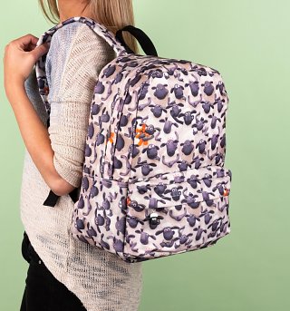 Shaun The Sheep All Over Print Flocked Backpack Shaun The Sheep All Over Print Flocked Backpack