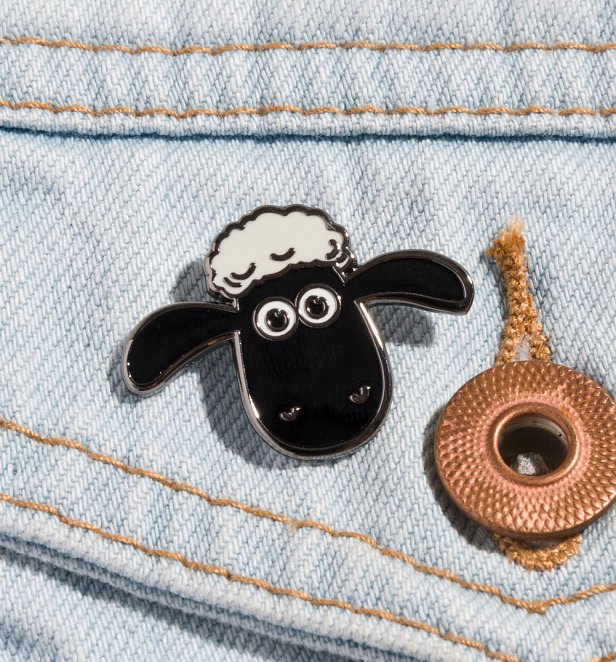 Shaun The Sheep Face Pin Badge