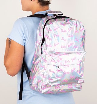 Silver Barbie Backpack from Spiral Silver Barbie Backpack from Spiral