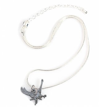 Silver Plated Harry Potter Buckbeak Necklace Silver Plated Harry Potter Buckbeak Necklace