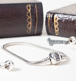 Silver Plated Harry Potter Charm Bracelet For Slider Charms Silver Plated Harry Potter Charm Bracelet For Slider Charms