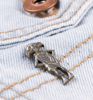 Silver Plated Harry Potter Dobby The House Elf Pin Badge Silver Plated Harry Potter Dobby The House Elf Pin Badge