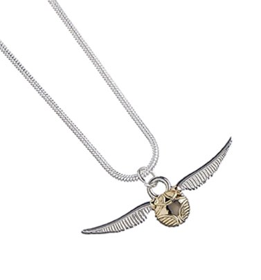 Silver Plated Harry Potter Golden Snitch Necklace Silver Plated Harry Potter Golden Snitch Necklace