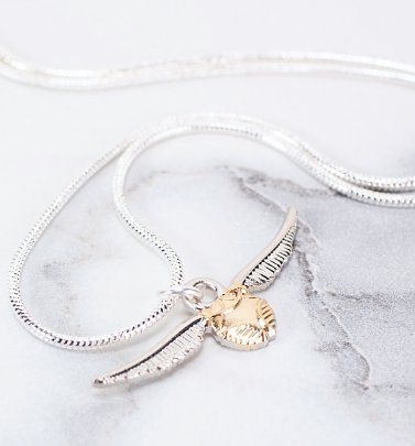 Silver Plated Harry Potter Golden Snitch Necklace Silver Plated Harry Potter Golden Snitch Necklace