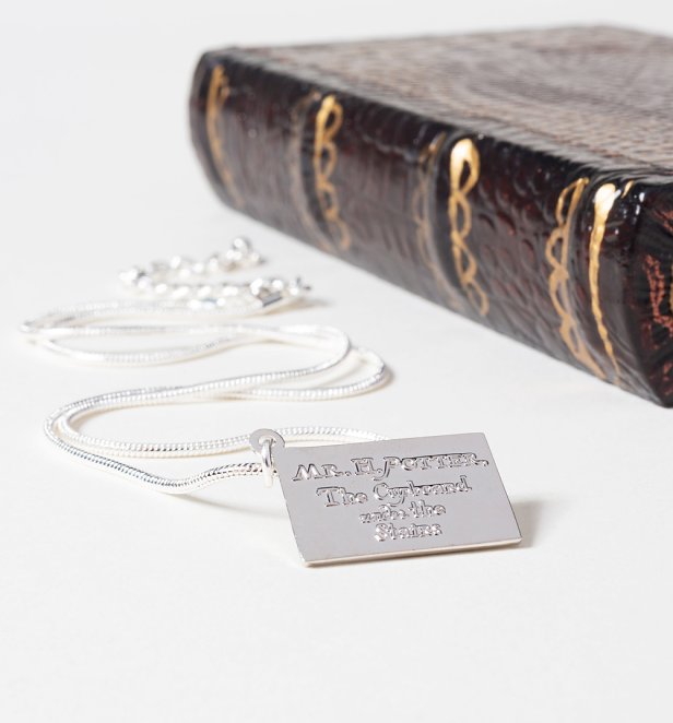 Silver Plated Harry Potter Hogwarts Letter Necklace Silver Plated Harry Potter Hogwarts Letter Necklace