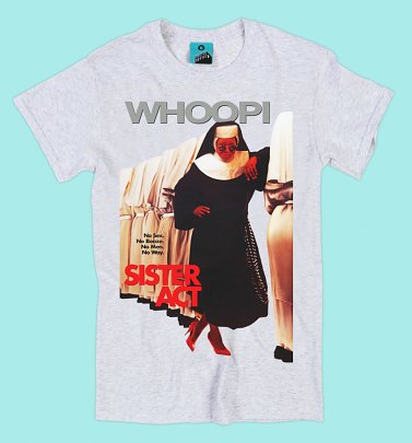 Sister Act Movie Poster Ash Grey T-Shirt Sister Act Movie Poster Ash Grey T-Shirt