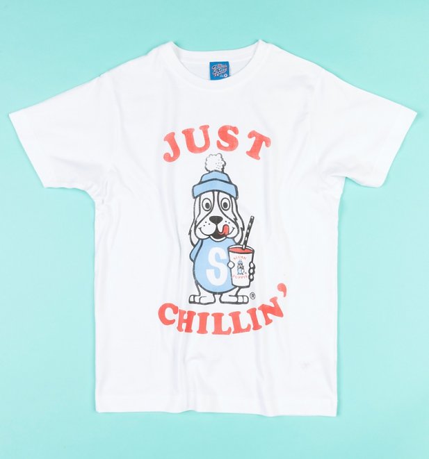 Slush Puppie Just Chillin White T-Shirt Slush Puppie Just Chillin White T-Shirt