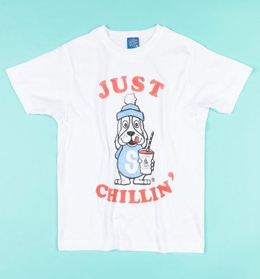 Slush Puppie Just Chillin White T-Shirt Slush Puppie Just Chillin White T-Shirt