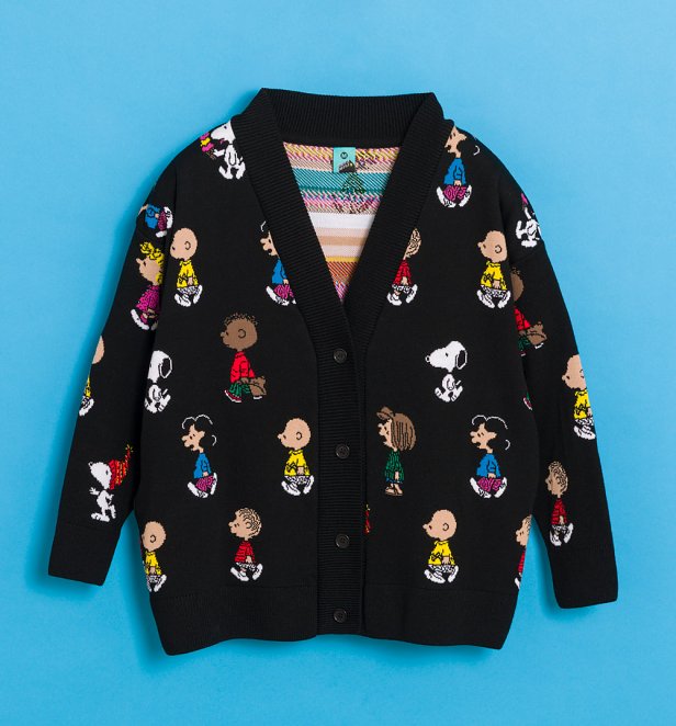 Snoopy & Friends Knitted Peanuts Cardigan Snoopy & Friends Knitted Peanuts Cardigan