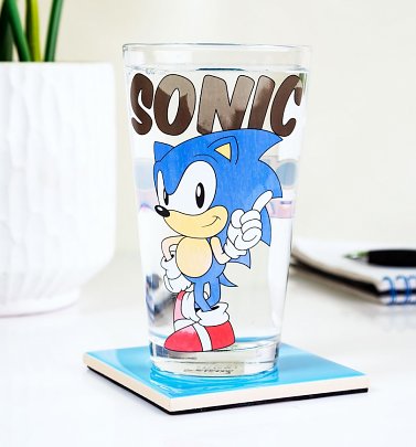 Sonic The Hedgehog Colour Change Glass Sonic The Hedgehog Colour Change Glass