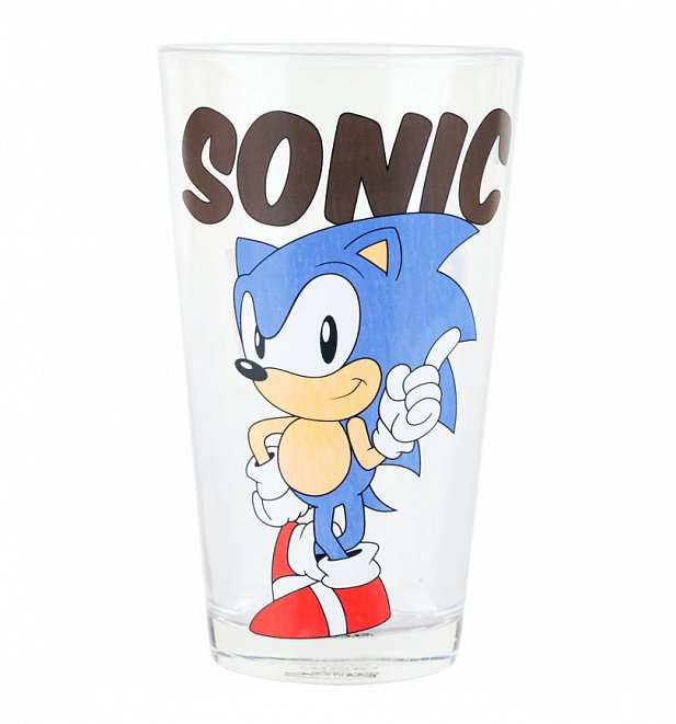 Sonic The Hedgehog Colour Change Glass Sonic The Hedgehog Colour Change Glass