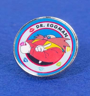 Sonic The Hedgehog Dr. Eggman Enamel Pin Badge Sonic The Hedgehog Dr. Eggman Enamel Pin Badge
