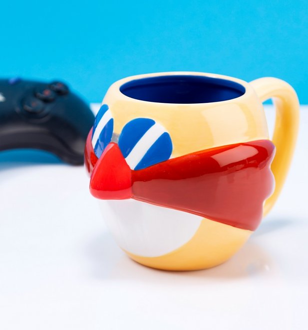 Sonic The Hedgehog Dr Eggman Shaped Mug Sonic The Hedgehog Dr Eggman Shaped Mug
