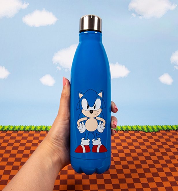 Sonic The Hedgehog Stainless Steel Water Bottle