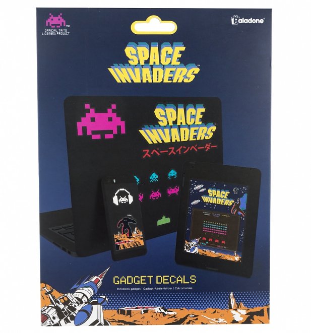 Space Invaders Gadget Decals Space Invaders Gadget Decals