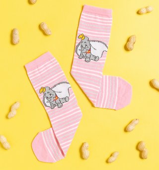 Dumbo Stripe Disney Socks Dumbo Stripe Disney Socks