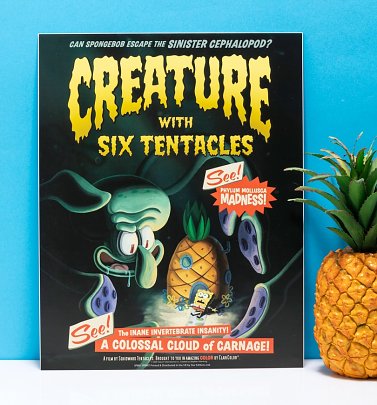 SpongeBob SquarePants Creature With Six Tentacles 11" x 14" Art Print
