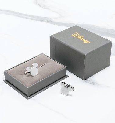Stainless Steel Mickey Mouse Cufflinks Stainless Steel Mickey Mouse Cufflinks