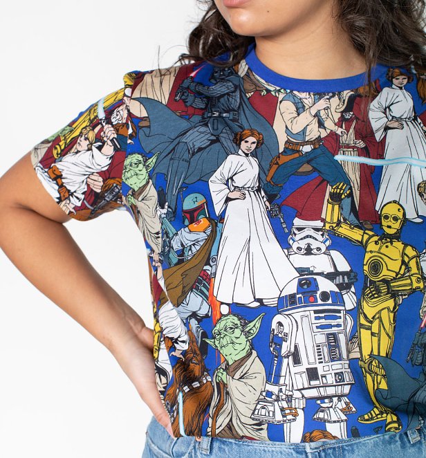 Star Wars All Over Print T-Shirt from Cakeworthy