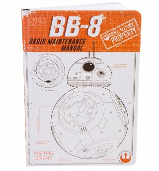 Star Wars BB-8 Droid Manual Notebook Star Wars BB-8 Droid Manual Notebook