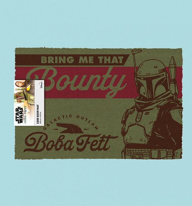 Star Wars Boba Fett Bring Me That Bounty Door Mat
