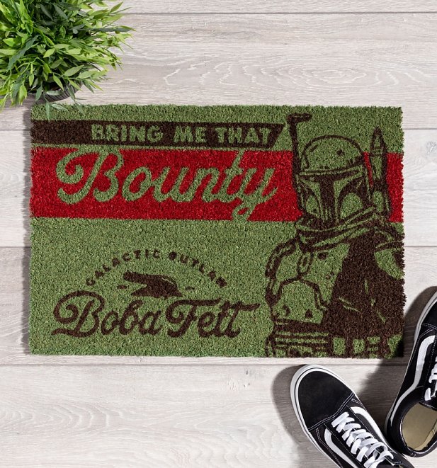 Star Wars Boba Fett Bring Me That Bounty Door Mat