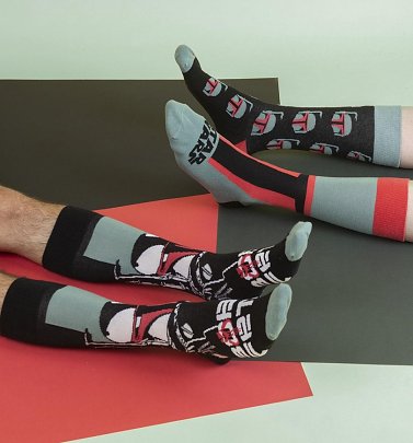 Star Wars Boba Fett Pack of Three Socks
