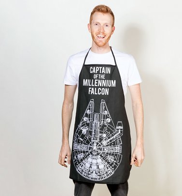 Star Wars Captain Of The Millennium Falcon Apron Star Wars Captain Of The Millennium Falcon Apron
