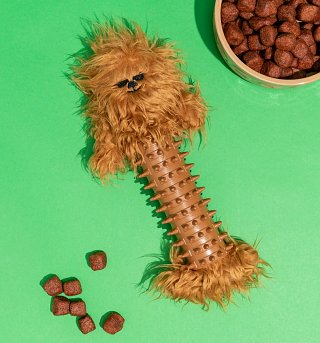 Star Wars Chewbacca Dental Toy with Sound for Dogs Star Wars Chewbacca Dental Toy with Sound for Dogs