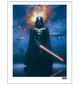 Star Wars Darth Vader 11" x 14" Art Print Star Wars Darth Vader 11" x 14" Art Print